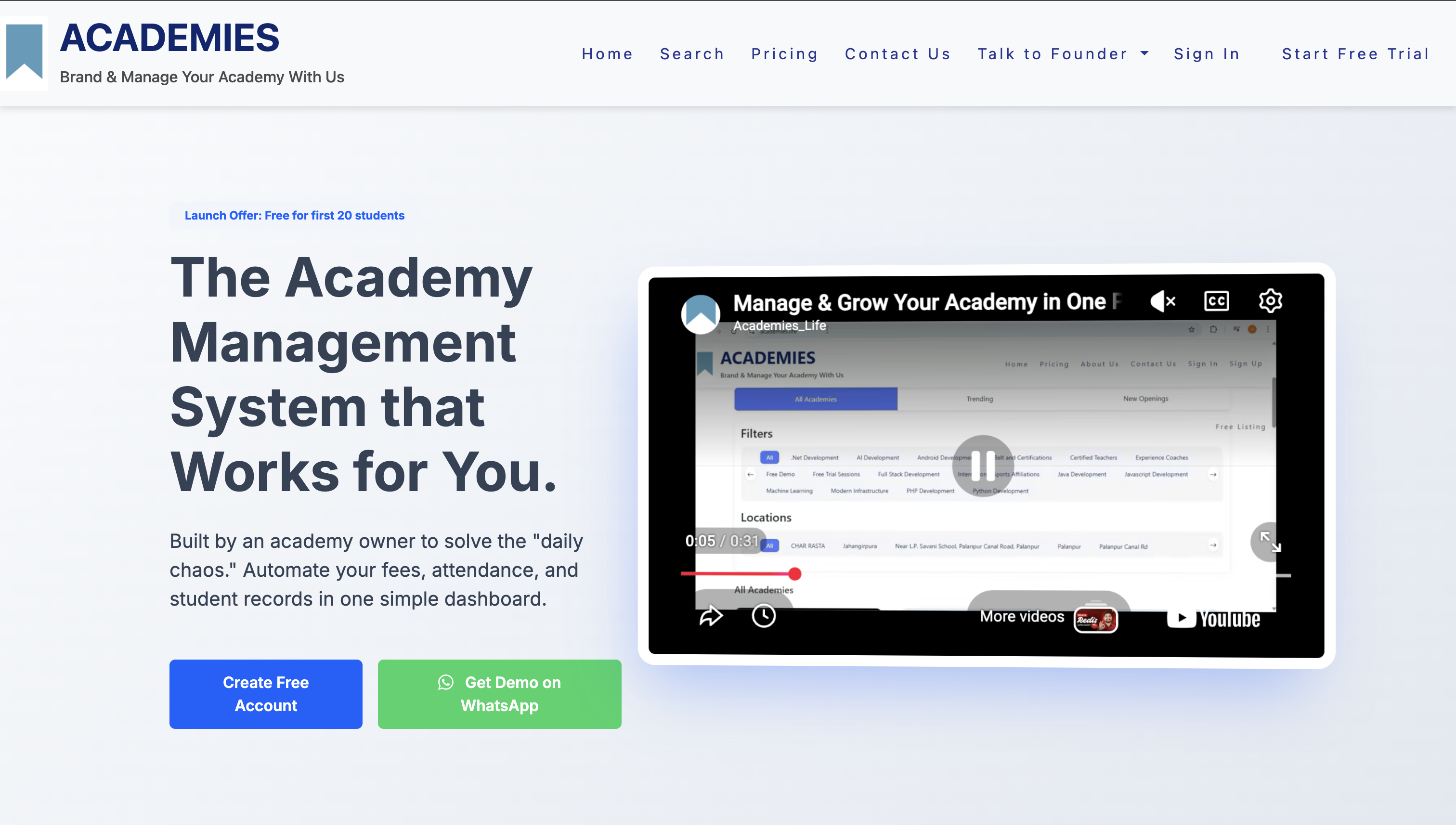 Academies Life